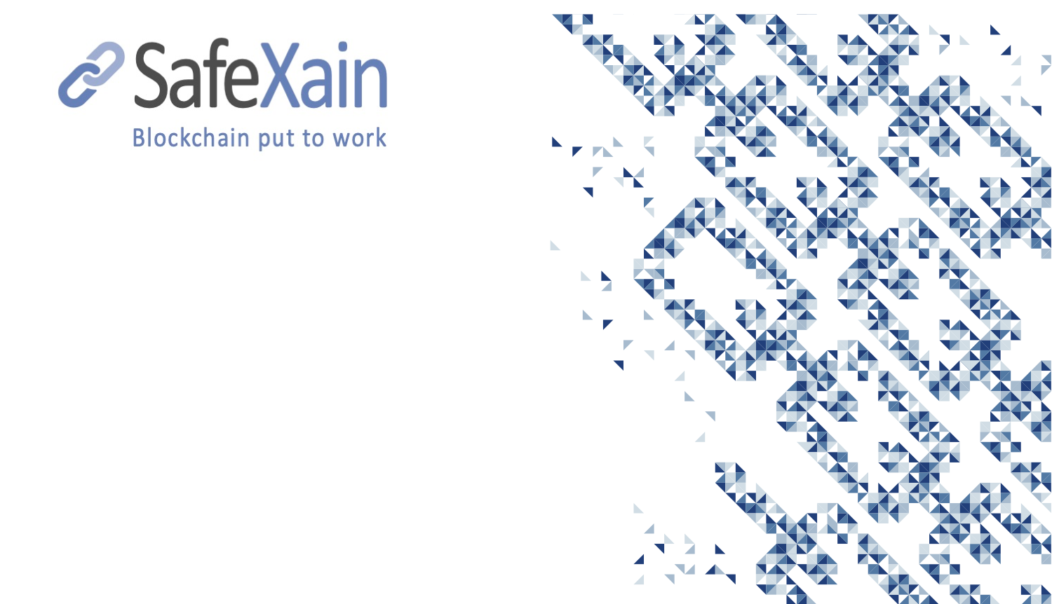 SafeXain - Blockchain privada
